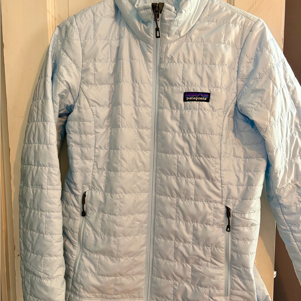 Patagonia Nano Puff Blue Jacket - Picture 2 of 7